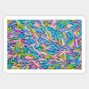 Pastel Candy Sprinkles Photograph Sticker